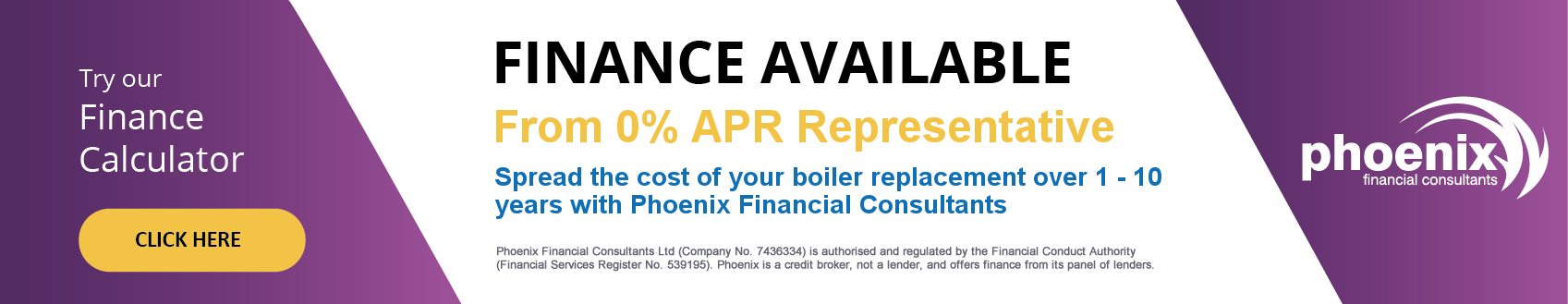 Finance available through Phoenix Finance Consultants Ltd